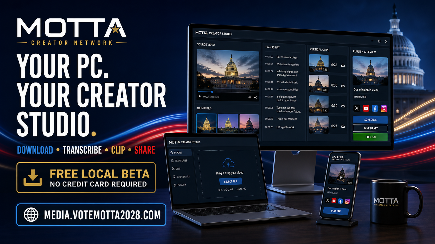 Your PC. Your Creator Studio.